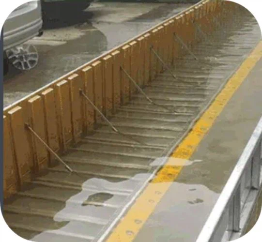 Urban Flood Control Barrier