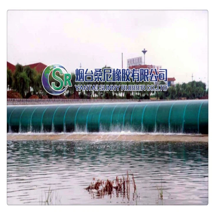 Pramoninės kainos pripučiama guminė užtvanka su ilgu tarnavimo laiku